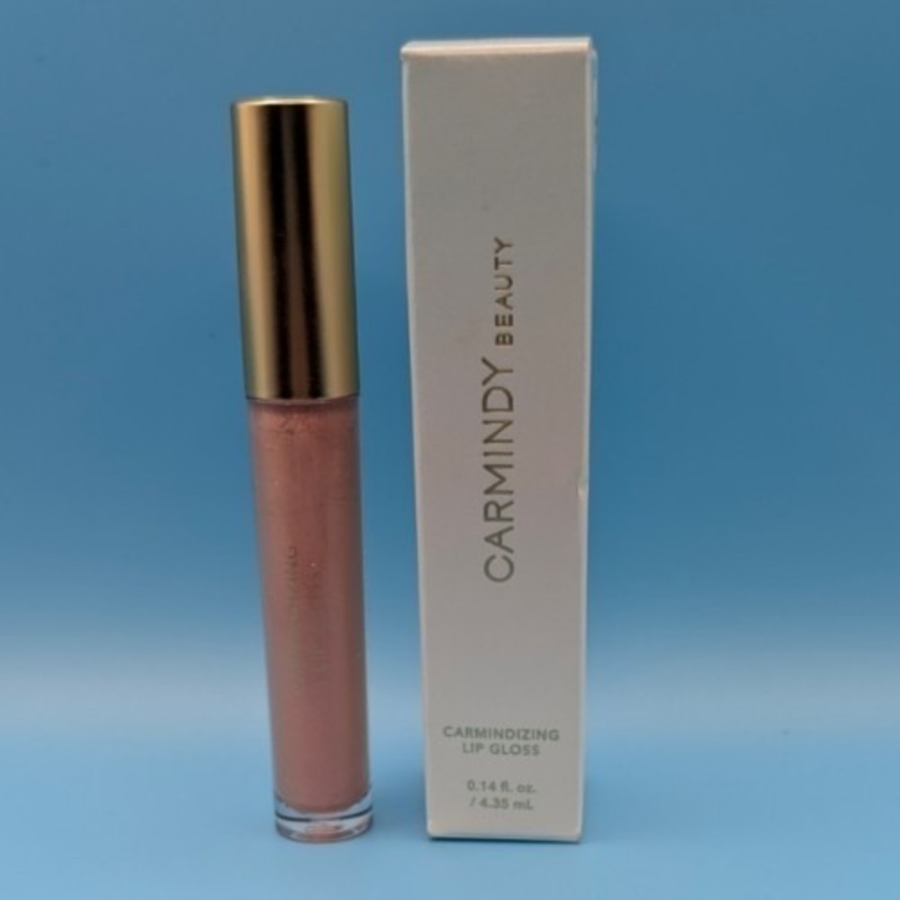 Carmindy Beauty Lip Gloss Carminizing  Sunrise Nude Pink Tones Sheer High Shine